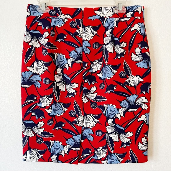 J. Crew Factory Floral Pencil Skirt - Picture 7 of 11